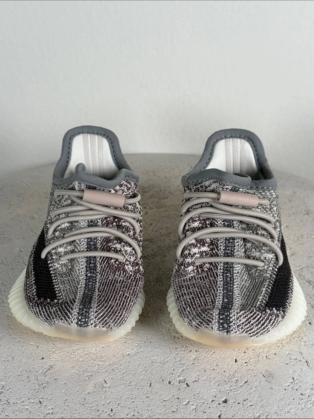 Yeezy Boost 350 by Adidas Zyon size 6K Kids Knit Slip-On Sneakers